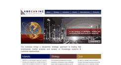 Desktop Screenshot of amecaninc.com